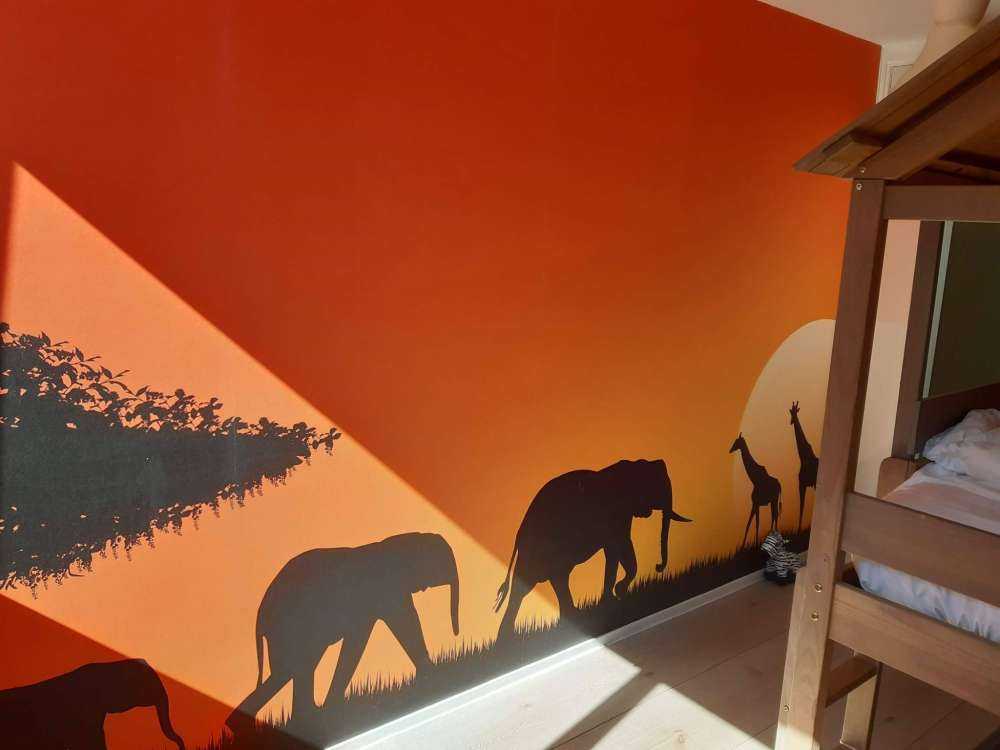 Safari au coucher du soleil