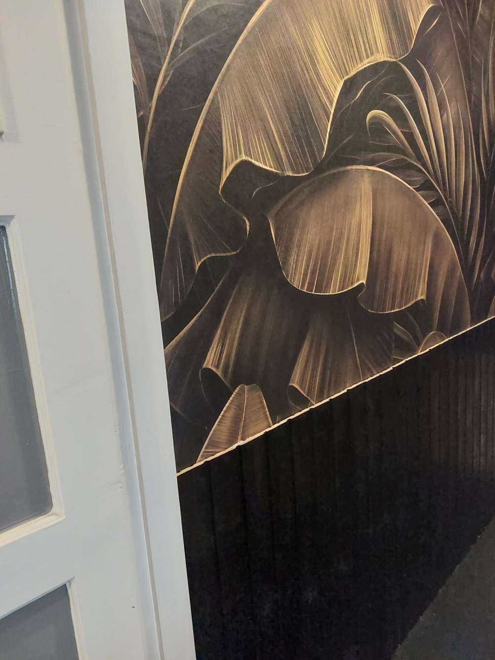 Feuilles de bananier et de palmier