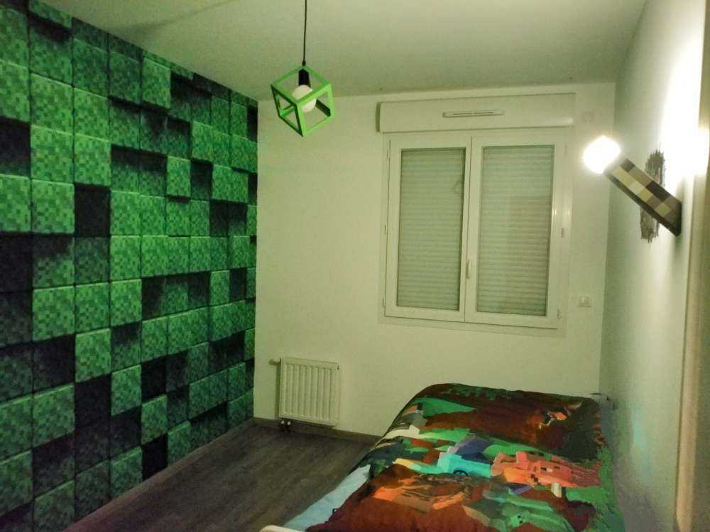 Herbe Minecraft 3D