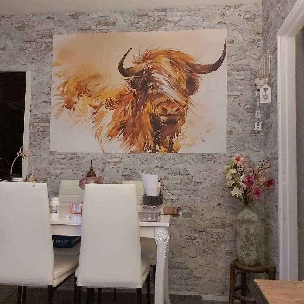 Peinture d'un Highlander écossais