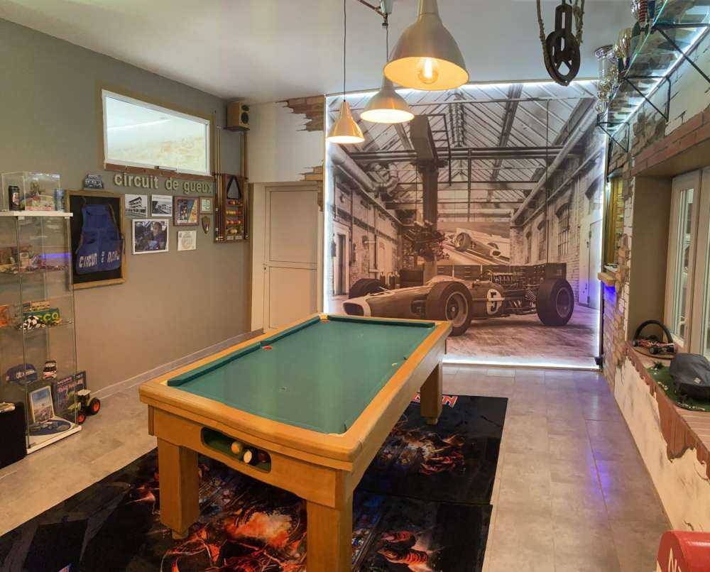 Vieille voiture de course