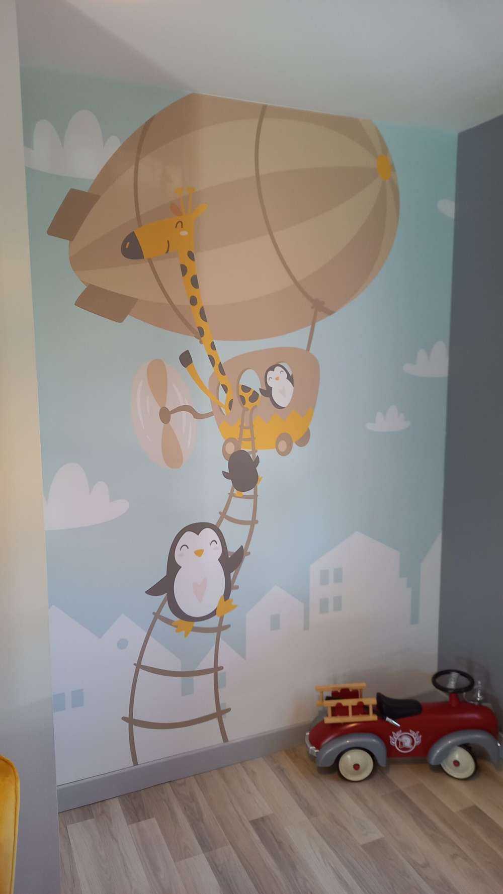 Les animaux dans l'air