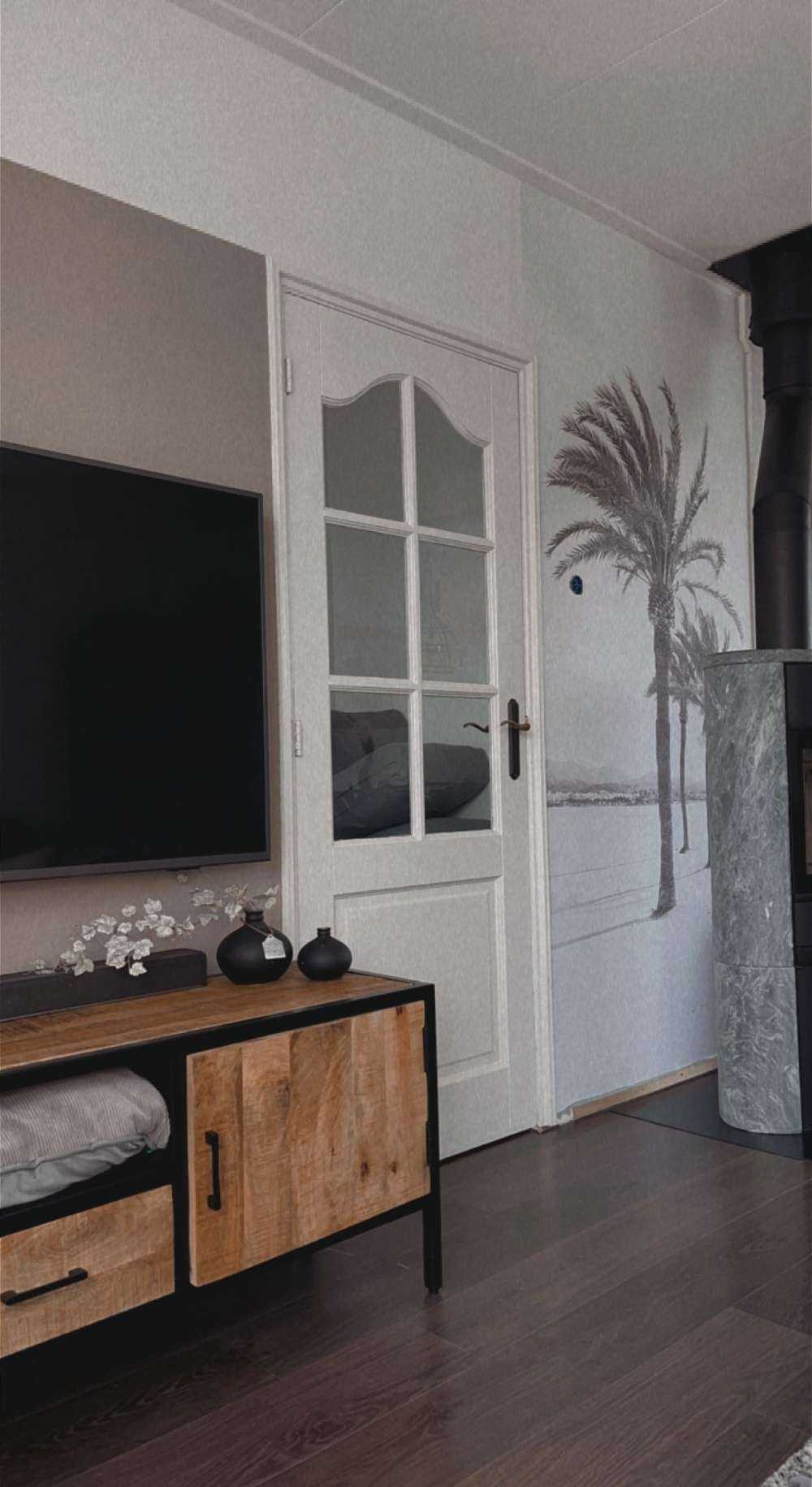 Les palmiers ensemble