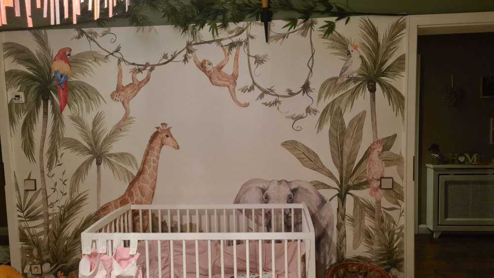 Animaux africains dans la jungle