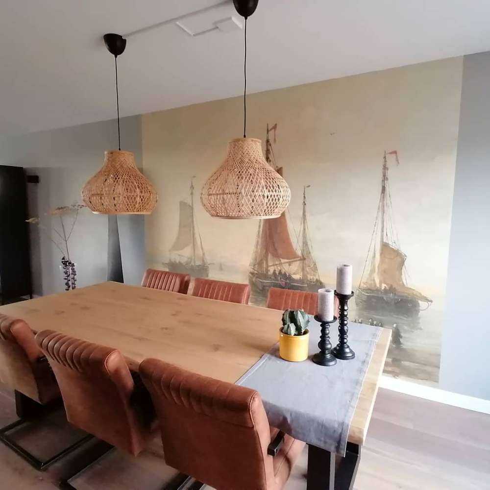 Les bombes de Scheveningen à l'ancre