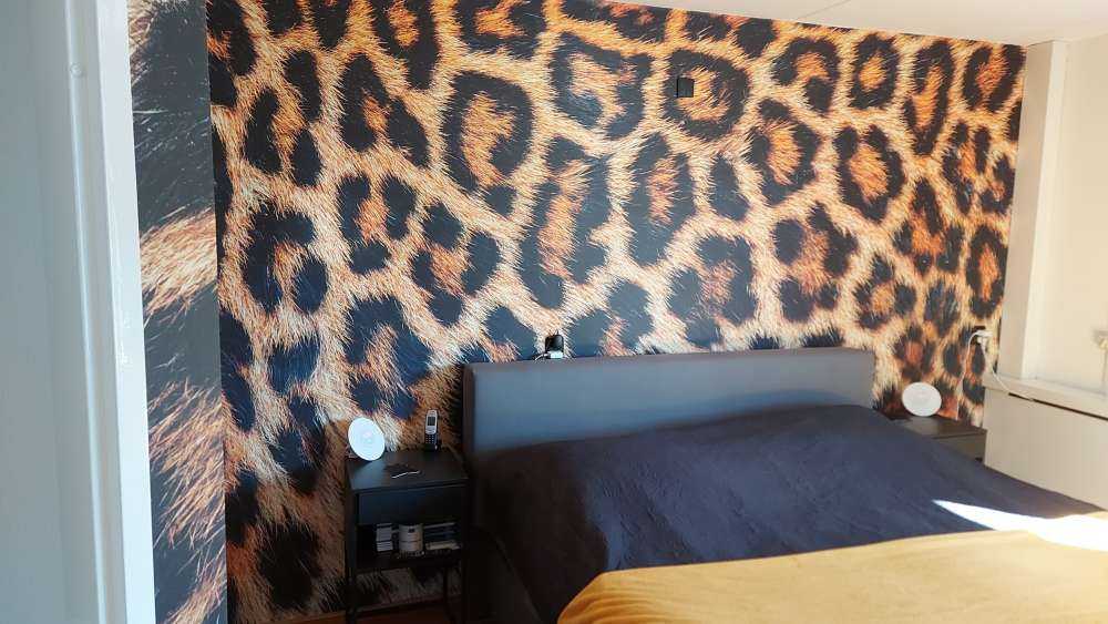 Leopard skin texture Wall Mural Wallpaper