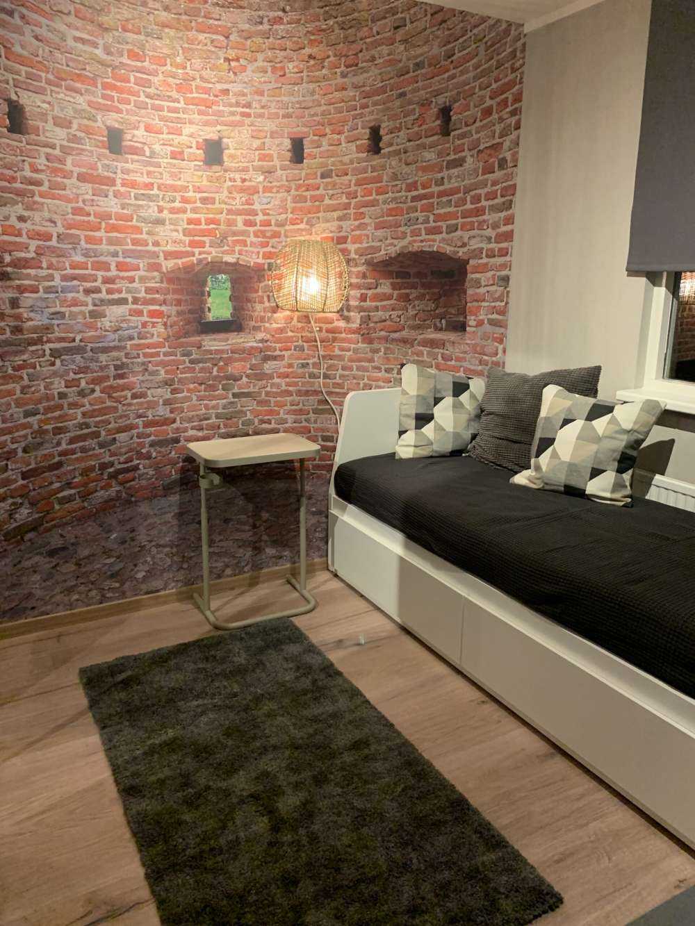 Mur d'enceinte courbe de la ville