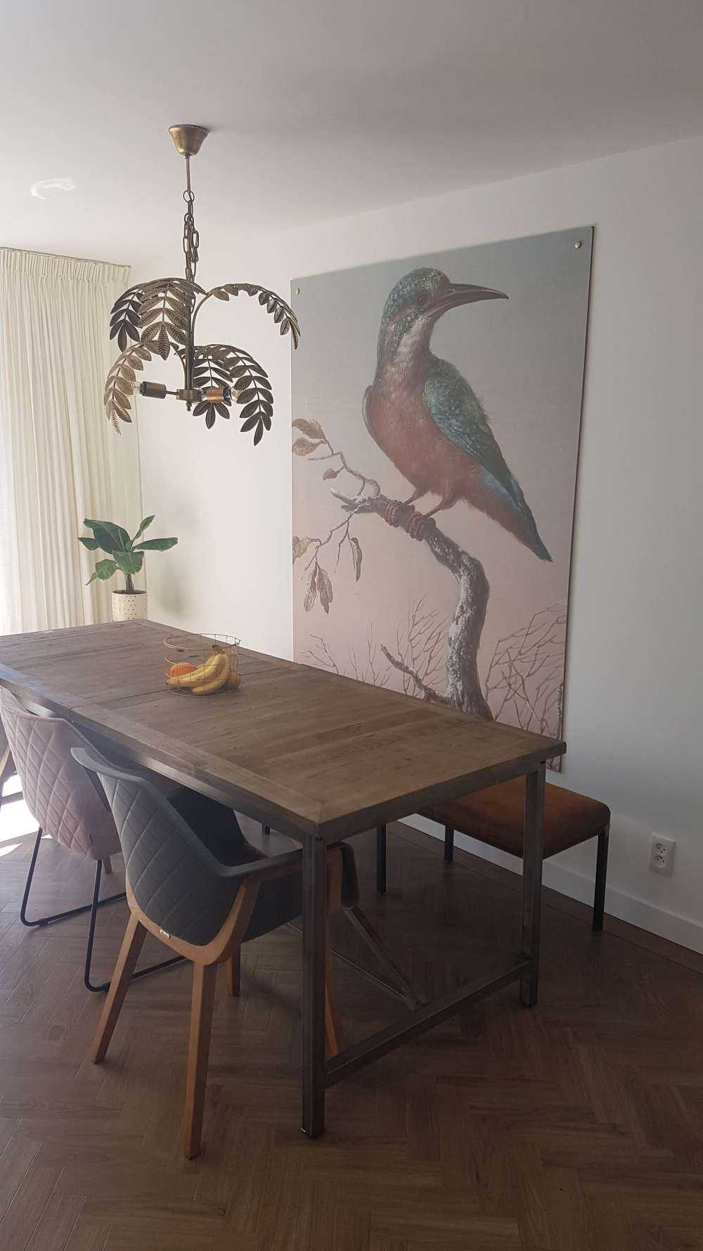 Martin-pêcheur peinture