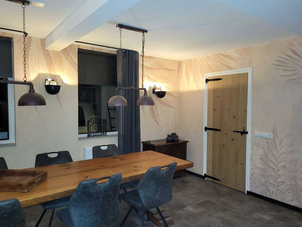 Feuilles de palmier texturées, beige