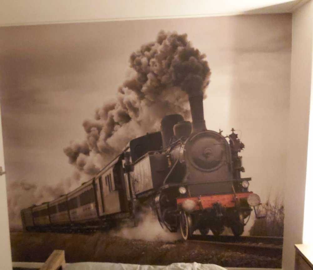 Vieux train à vapeur