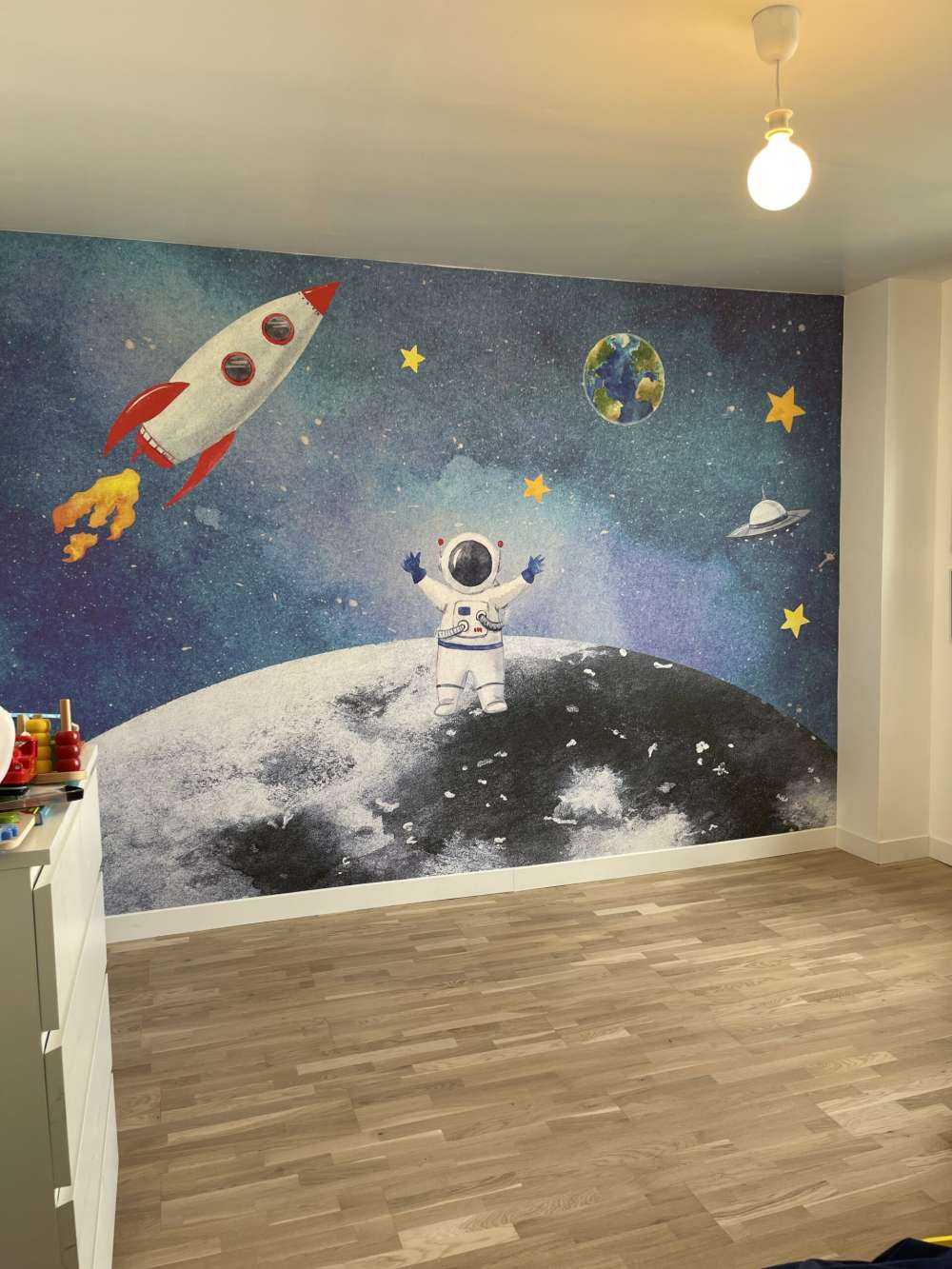 Astronaute sur la Lune