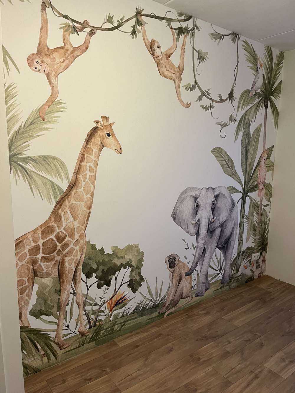 Animaux africains dans la jungle