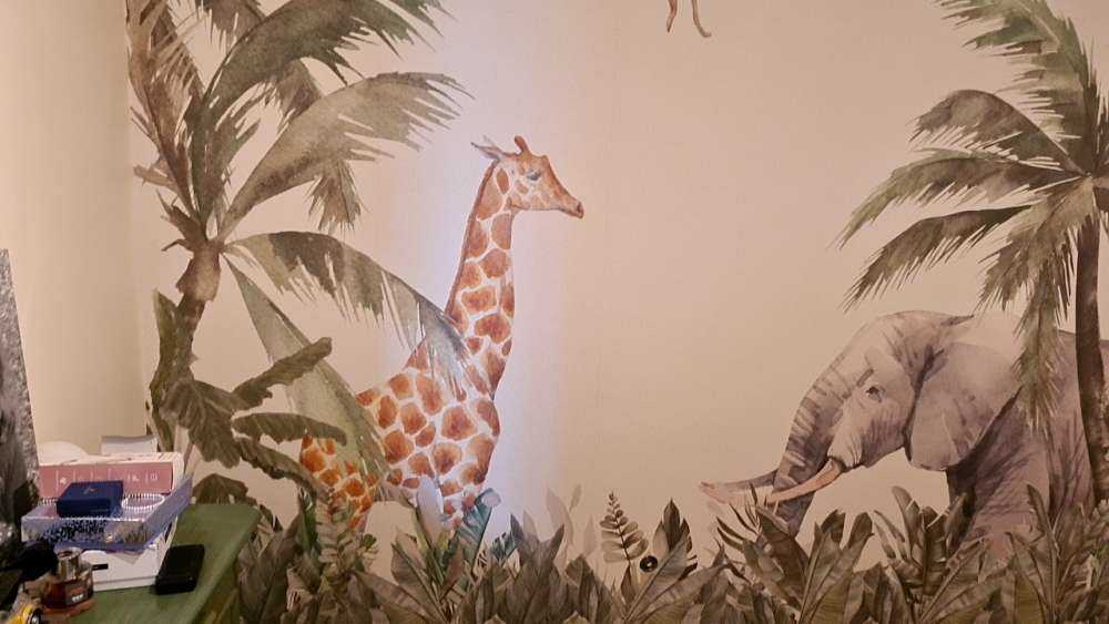 Animaux de la jungle coloré