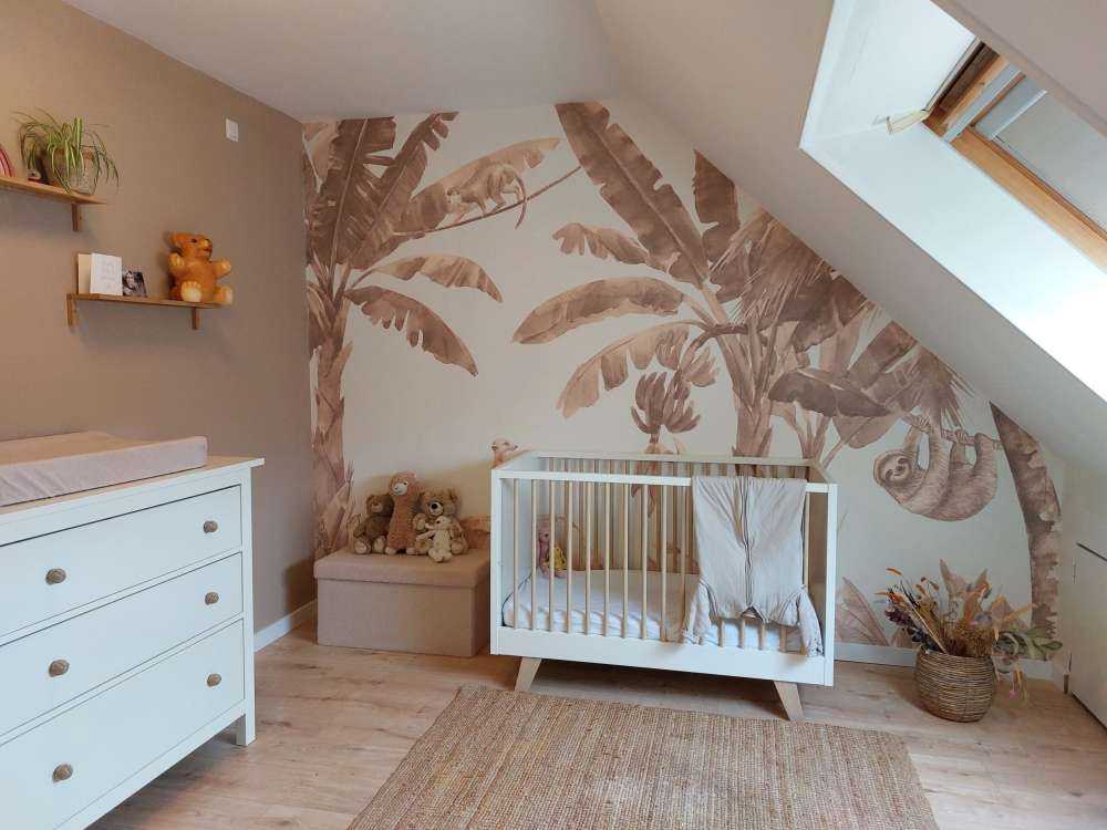 Petits animaux de la jungle en taupe