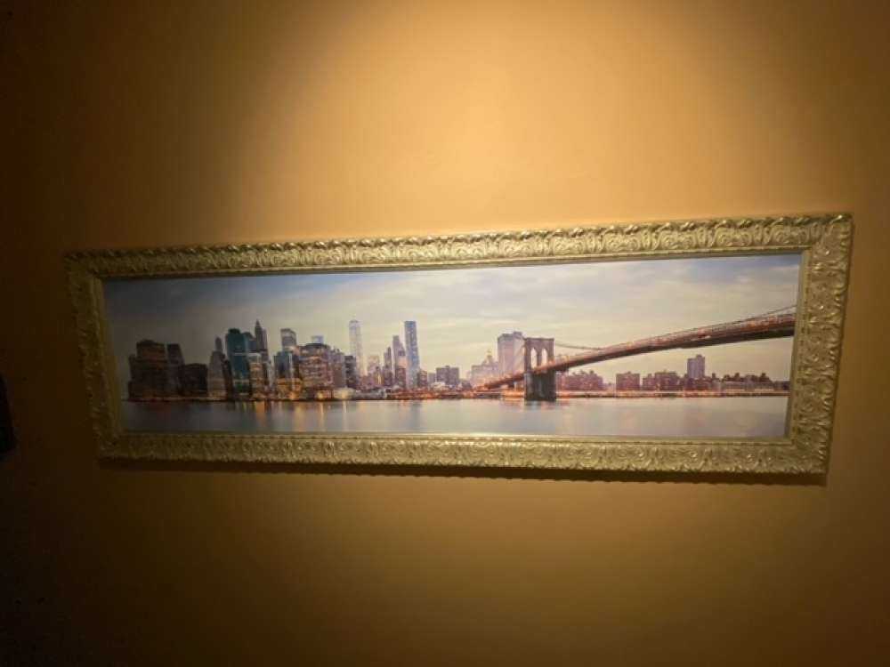 Coucher de soleil de New York