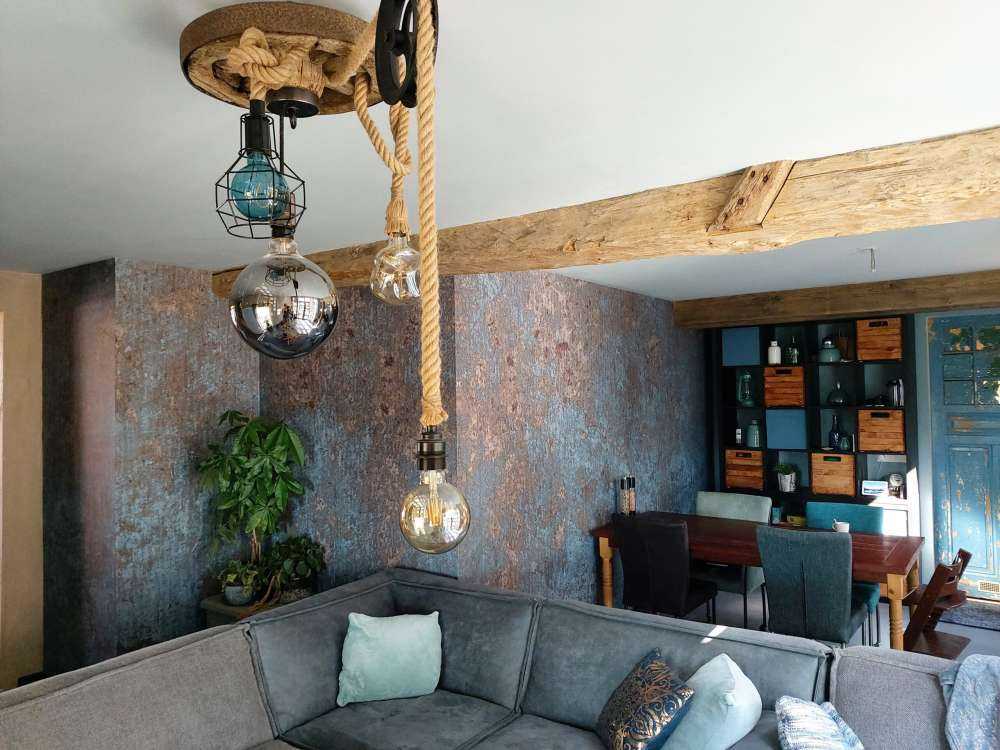 Structure couleur cuivre