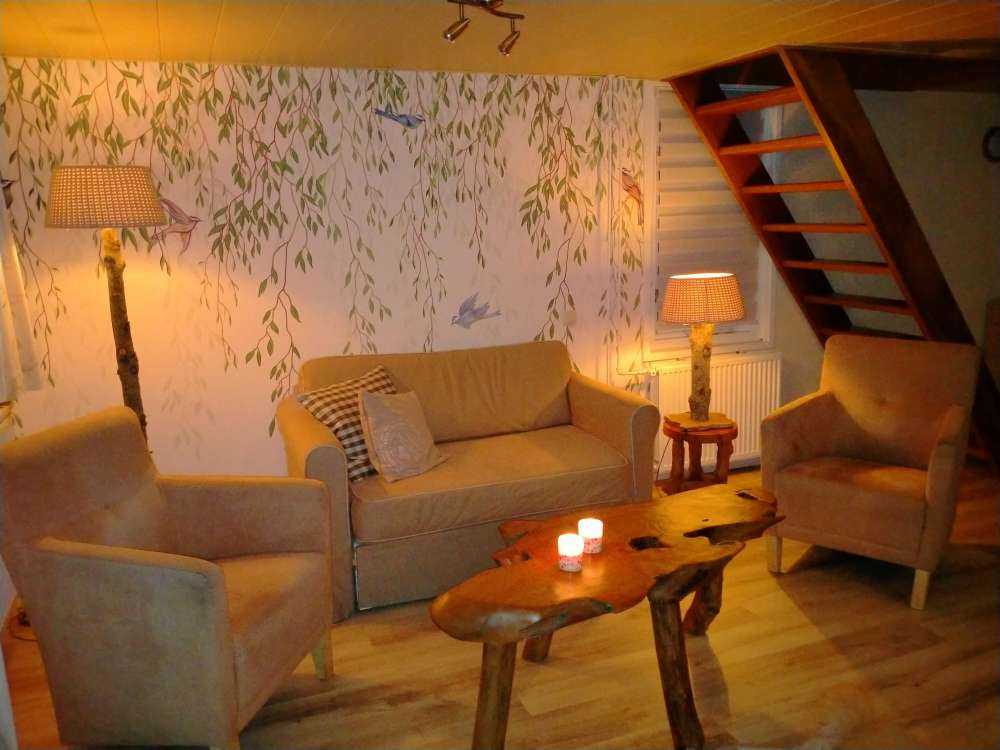 Branches et oiseaux suspendus