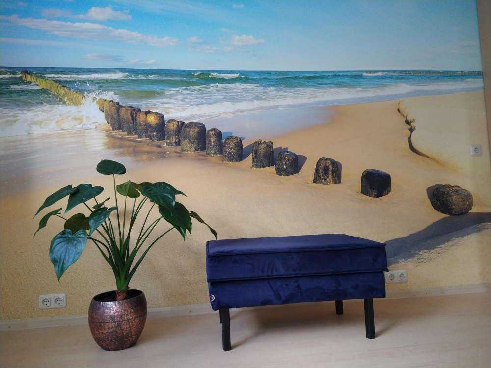 Plage par une belle journée