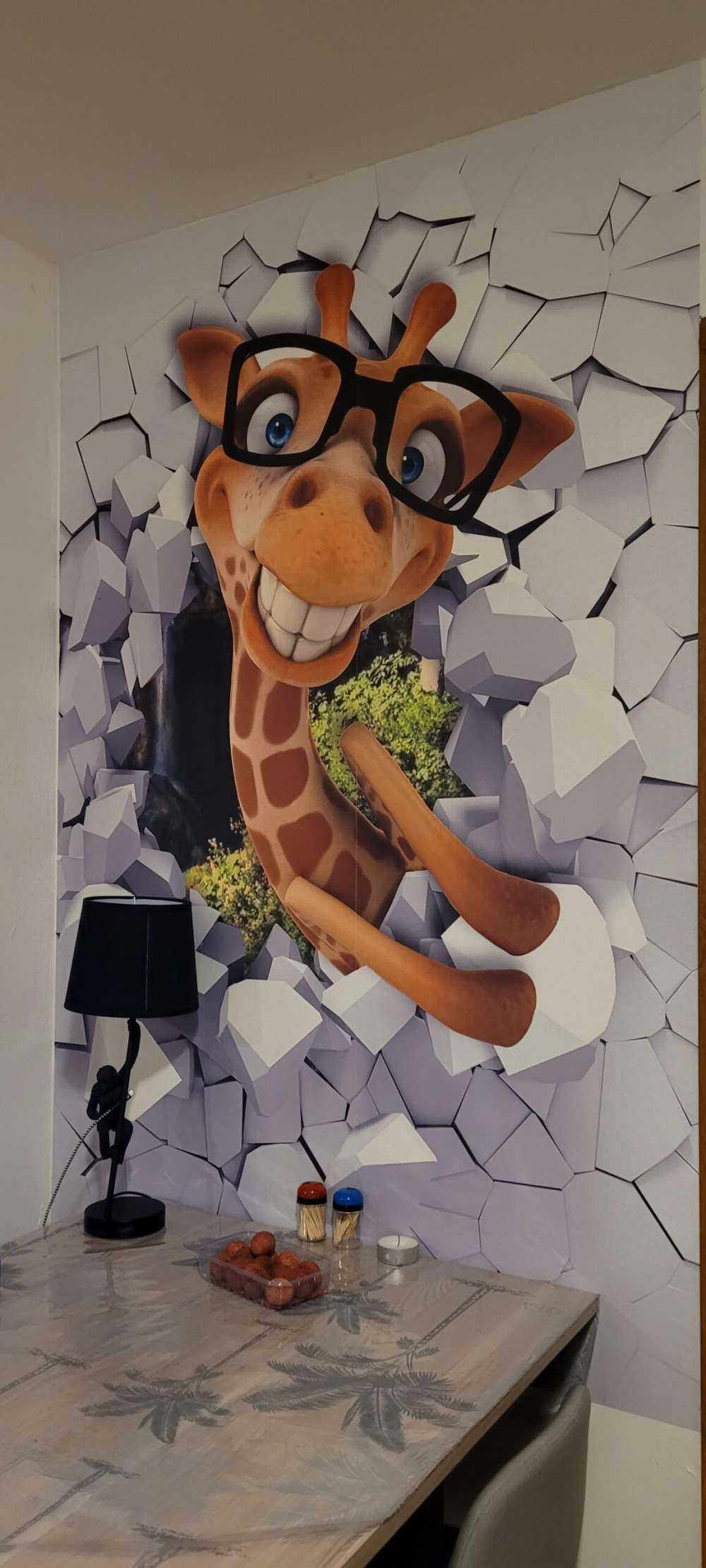 Drôle de girafe