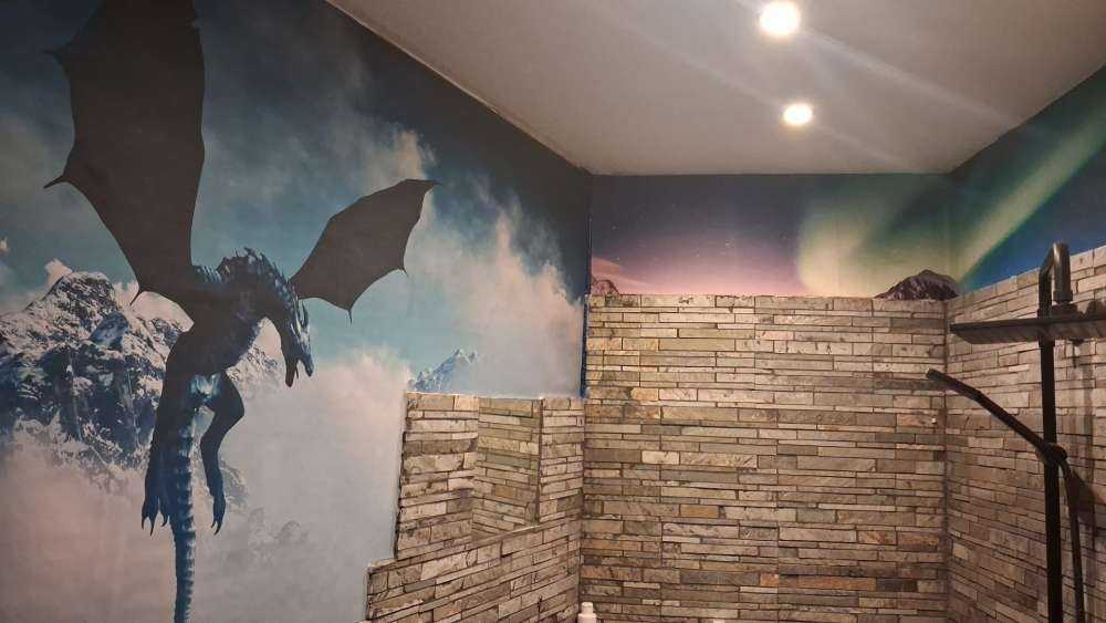 Dragon de glace volant