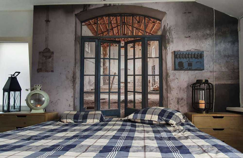 Portes bleues
