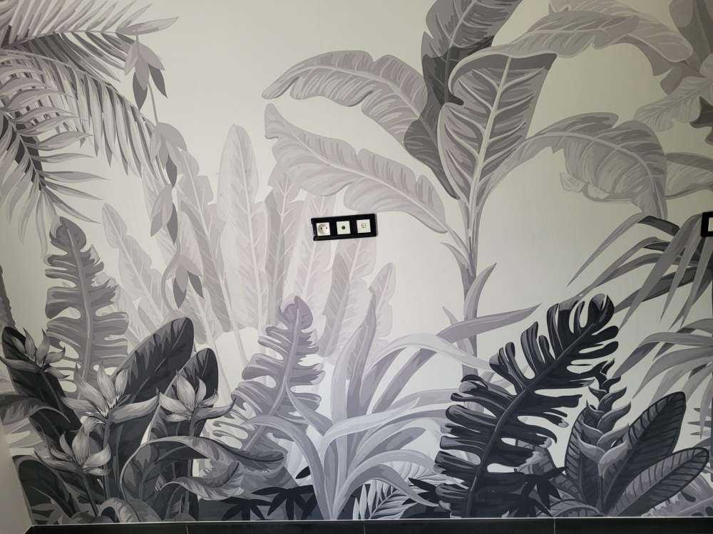 Jungle, blanc