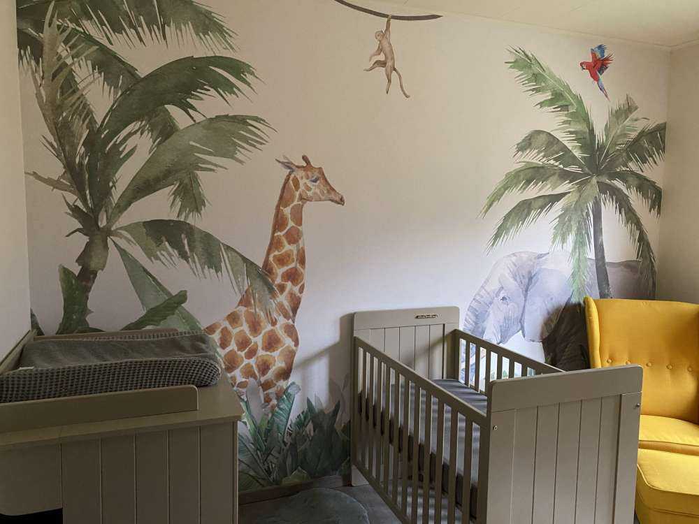 Animaux de la jungle coloré