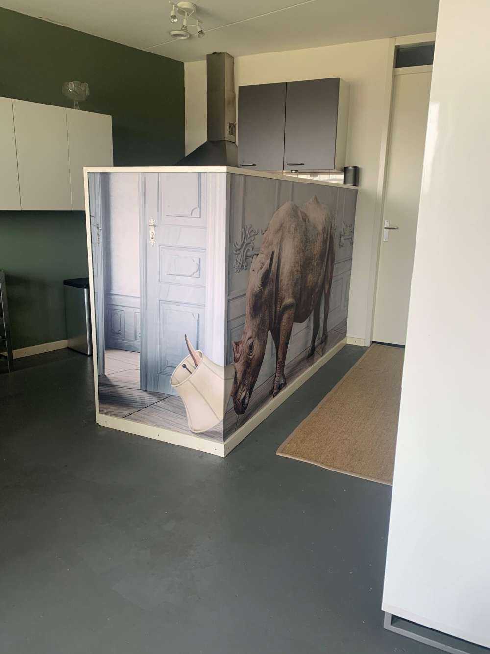 Rhinocéros avec abat-jour