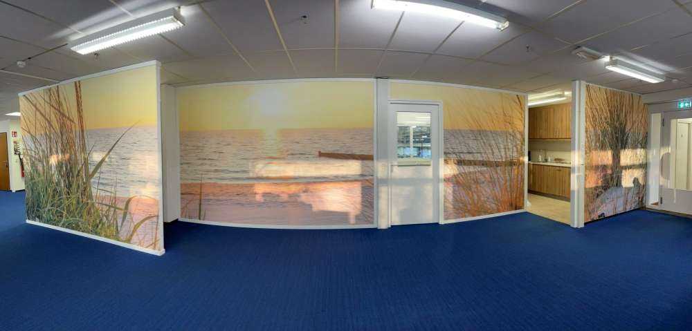 Promenade à travers les dunes