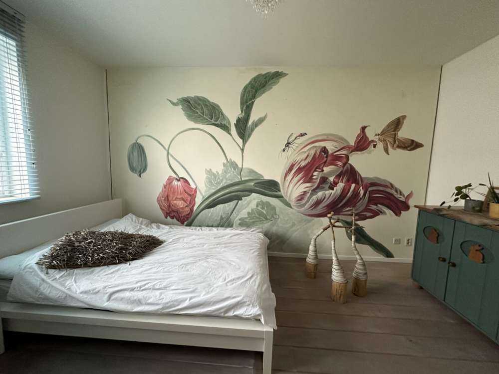 Une tulipe et un coquelicot, Willem van Leen