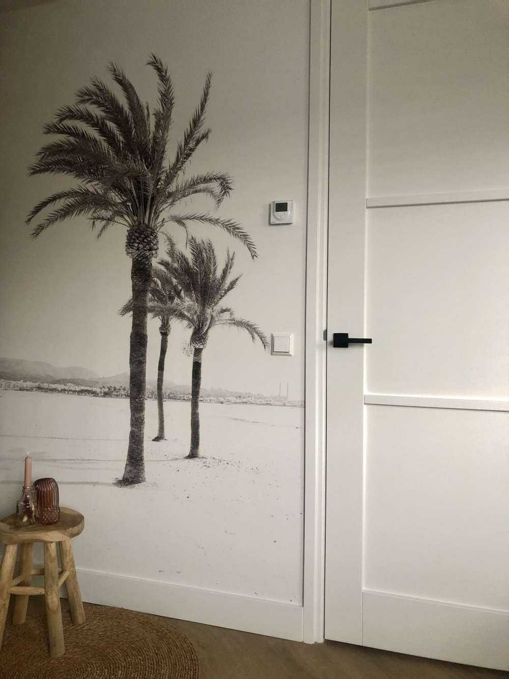 Les palmiers ensemble