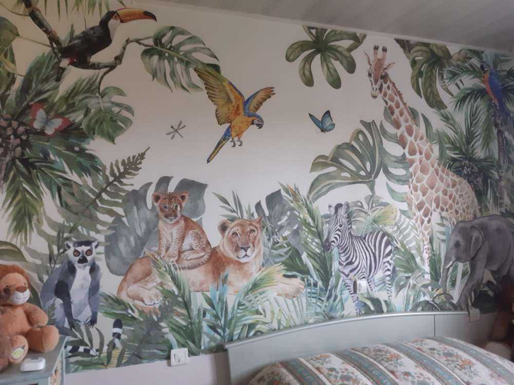 Animaux sauvages de la jungle