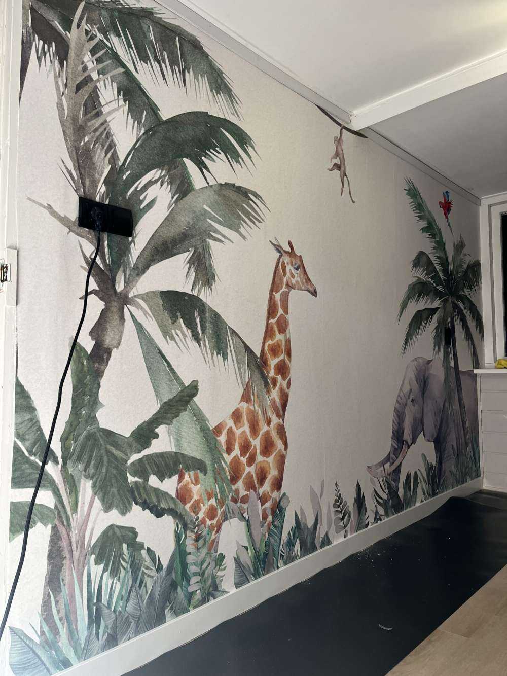 Animaux de la jungle coloré