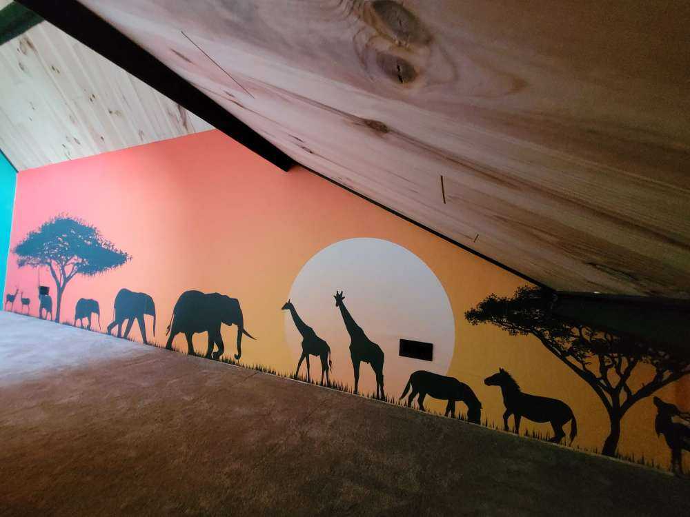 Safari au coucher du soleil