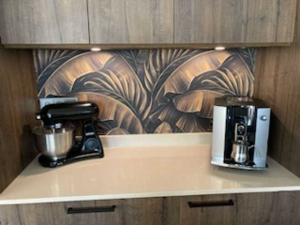 Feuilles de bananier et de palmier