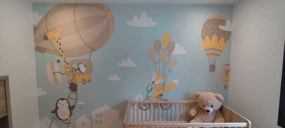 Les animaux dans l'air