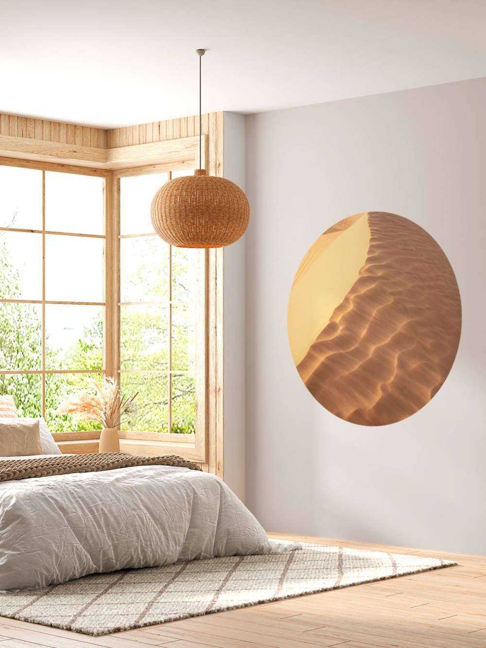 Dunes de sable vues d'en haut