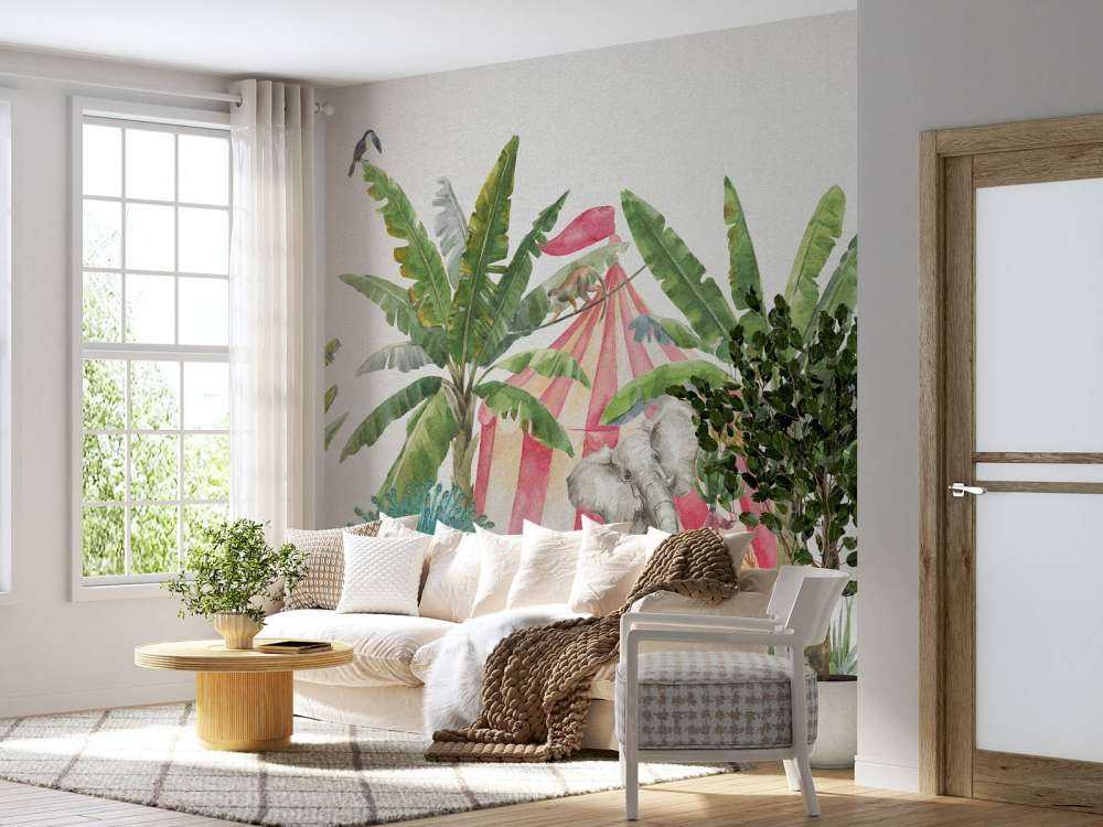 Cirque dans la jungle