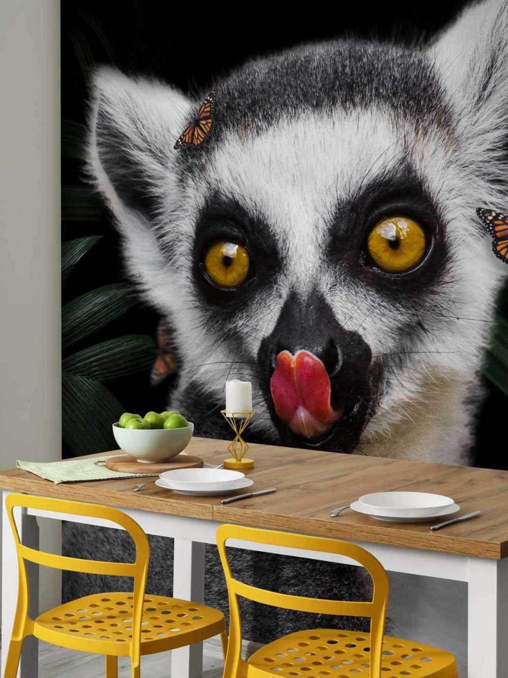 Jungle Lemur Portrait