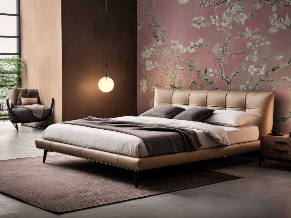 Fleur d'amandier colorée