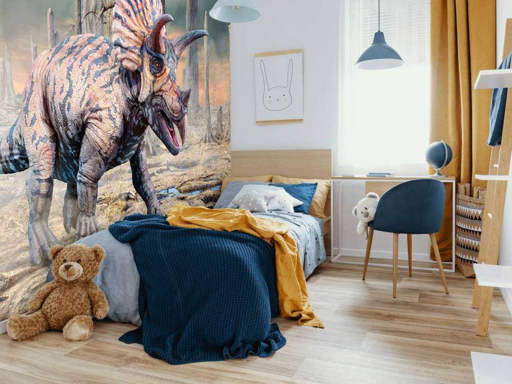 Torosaurus dans une zone déserte