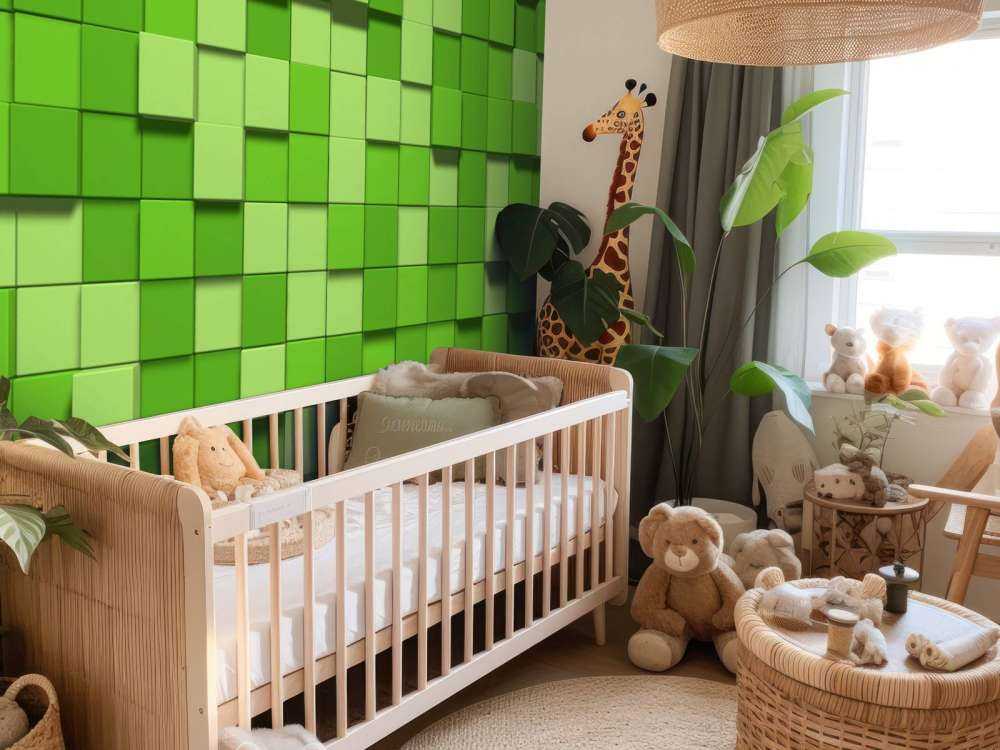 Blocs d'herbe 3D Minecraft