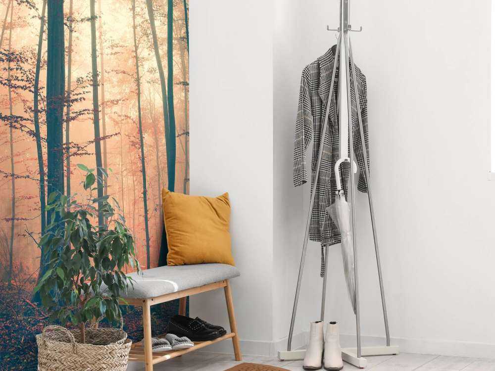 Forêt aux couleurs vintage