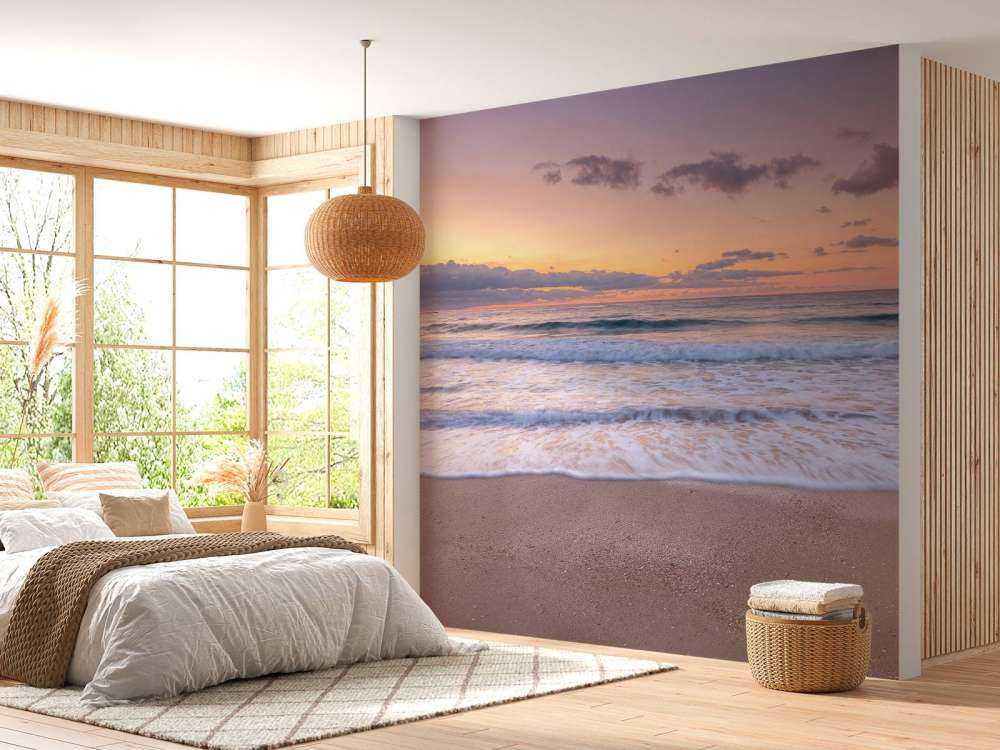 Coucher de soleil coloré