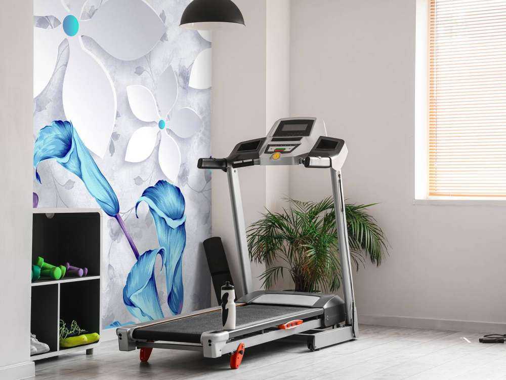 Fleurs bleues et blanches