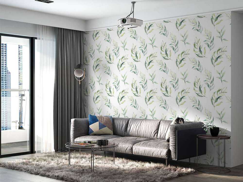 Motif Rameaux d'aquarelle