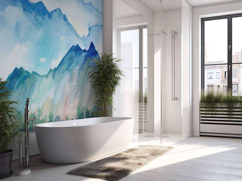 Montagnes abstraites