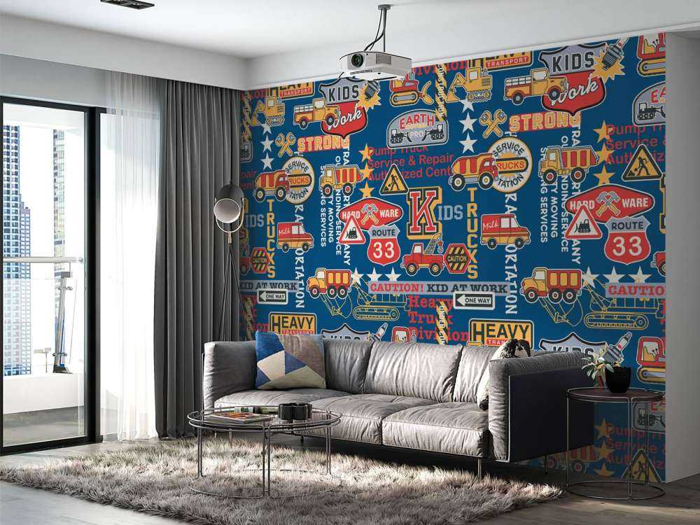 Trafic de construction et badges