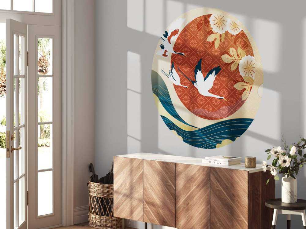 Coucher de soleil luxueux