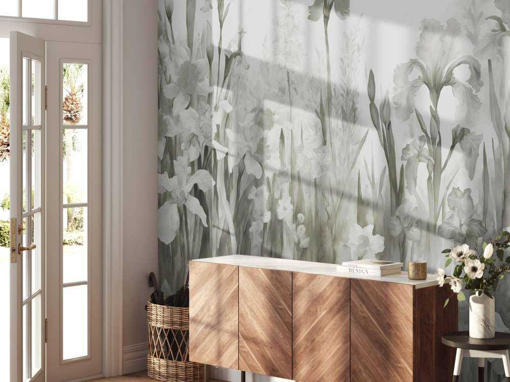 Printemps parfumé - gris